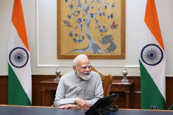 पंतप्रधान मोदींचे शासनप्रमुख म्हणून २५ वर्षे पूर्ण, उपराष्ट्रपतींच्या शुभेच्छा